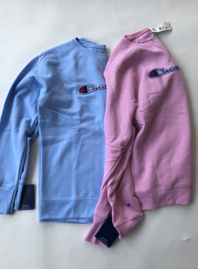 只剩M码-美版冠军champion宽松加绒卫衣女春秋款w2956f-y07461