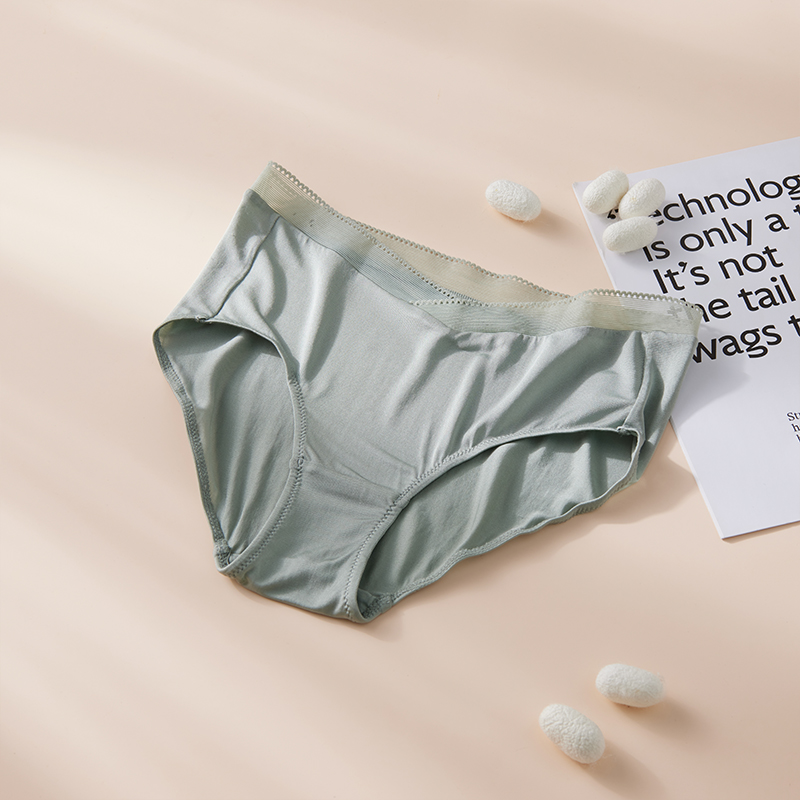 徐凰100%真丝内裤女夏季