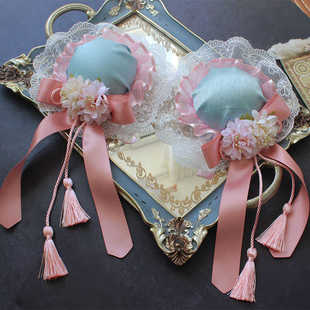 圆舞曲搭配中华风Lolita小物洛丽塔春丽国风发饰樱姬发包头饰发夹