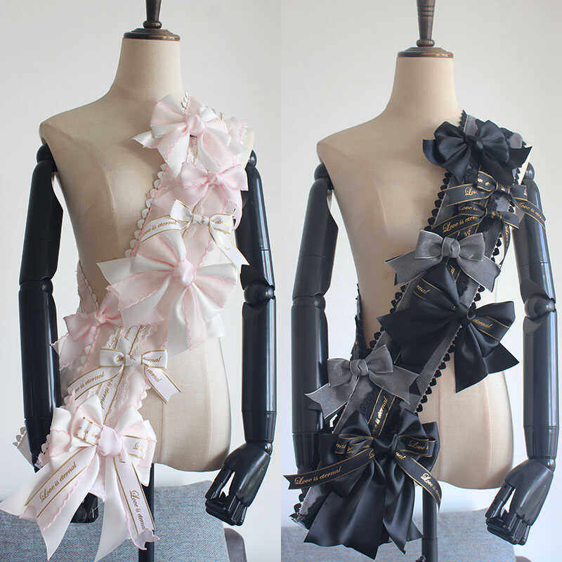 重工手作梦中的蝴蝶结小物安东尼lolita华丽绶带洛丽塔百搭配饰