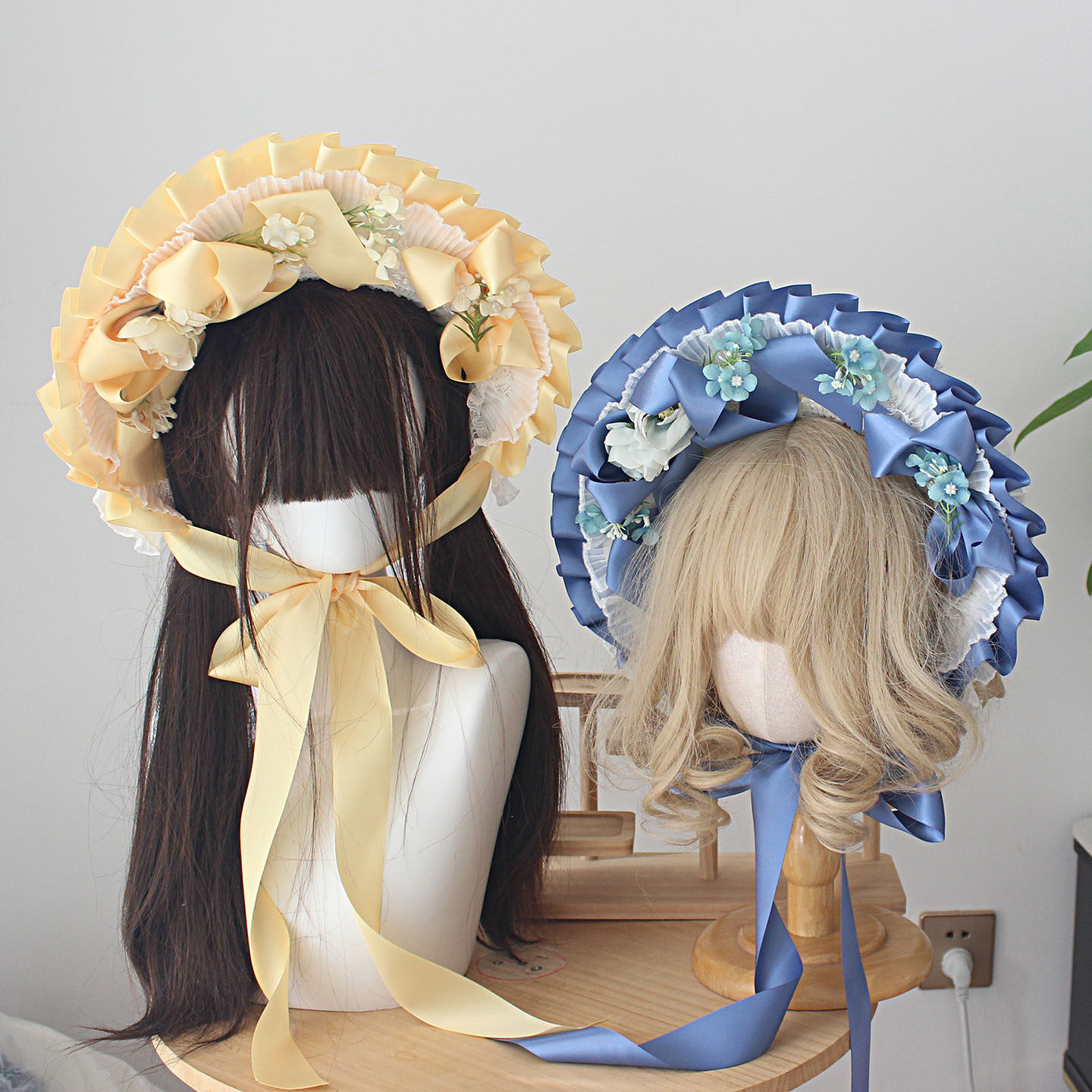 多色原创汉洋折衷少女汉服 波奈特 lolita 洛丽塔茶会花朵华丽bnt,模玩/动漫/周边/娃圈三坑/桌游,lolita洛丽塔配饰小物/道具,淘宝优惠券,粉丝福利购,淘宝优惠卷