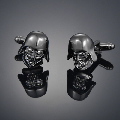 枪黑士兵袖扣 法式长袖衬衫袖钉 衬衣配饰Cufflinks