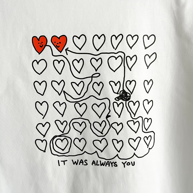 我的心和你的心一直在一起