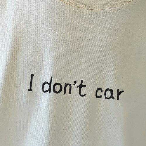 Idon'tcar250克纯棉T恤