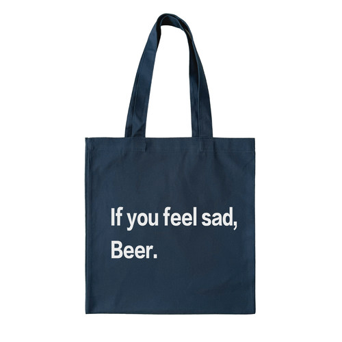 Ifyoufeelsad,Beer帆布包