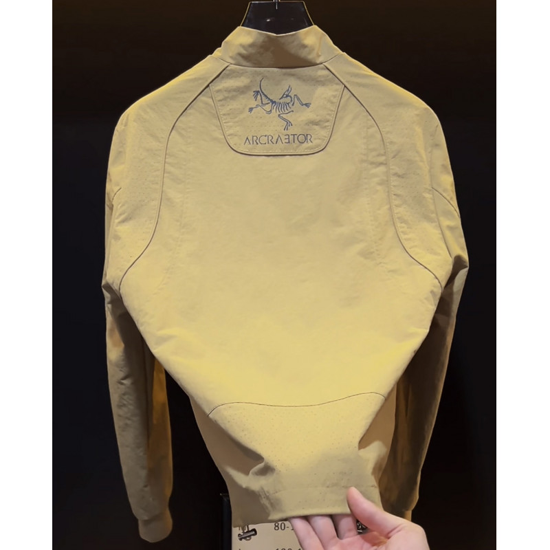 欧洲站轻奢大牌男装立领夹克2025春秋新款美式复古宽松休闲外套男