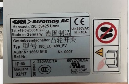 51-125-BM1Z-699STROMAG开关