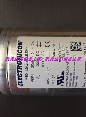 ELECTRONICON E62.E81-472D10电容现货 Honsberg MR-025GM040开关
