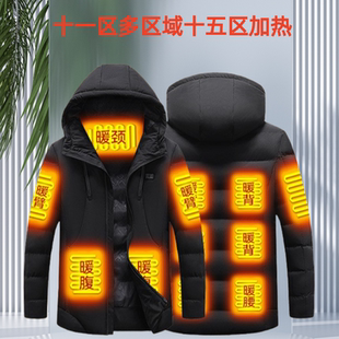 跨境热款发热棉服四区九区十一区十五区多区域大面积发热情况