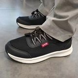 正牌足老人鞋春秋款网面透气妈妈鞋正品21301-1轻便健步鞋爸爸鞋