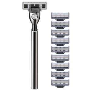 阿帕奇手动刮胡刀水洗6刀头套装