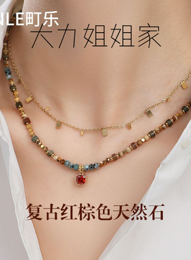 复古锁骨链新款项链百搭
