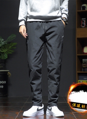 OCW潮牌 户外束脚羽绒裤男2026冬季新款青少年加厚保暖防寒运动裤