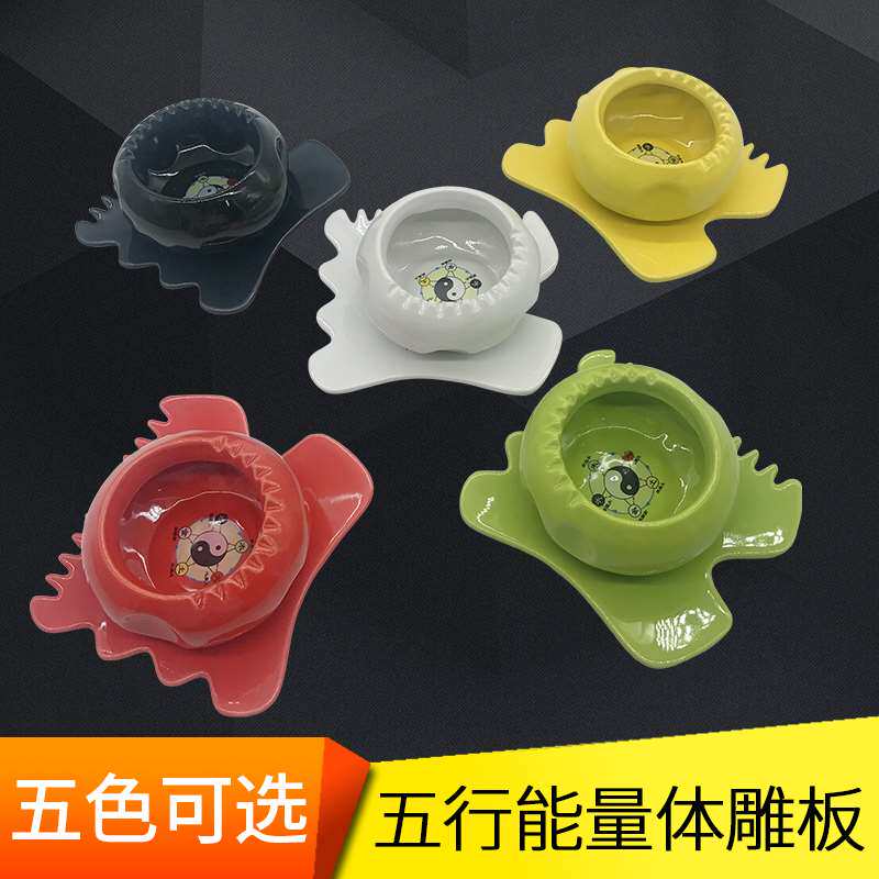 正品五行经络体雕刮痧按摩板体雕板开背点穴养生陶瓷罐
