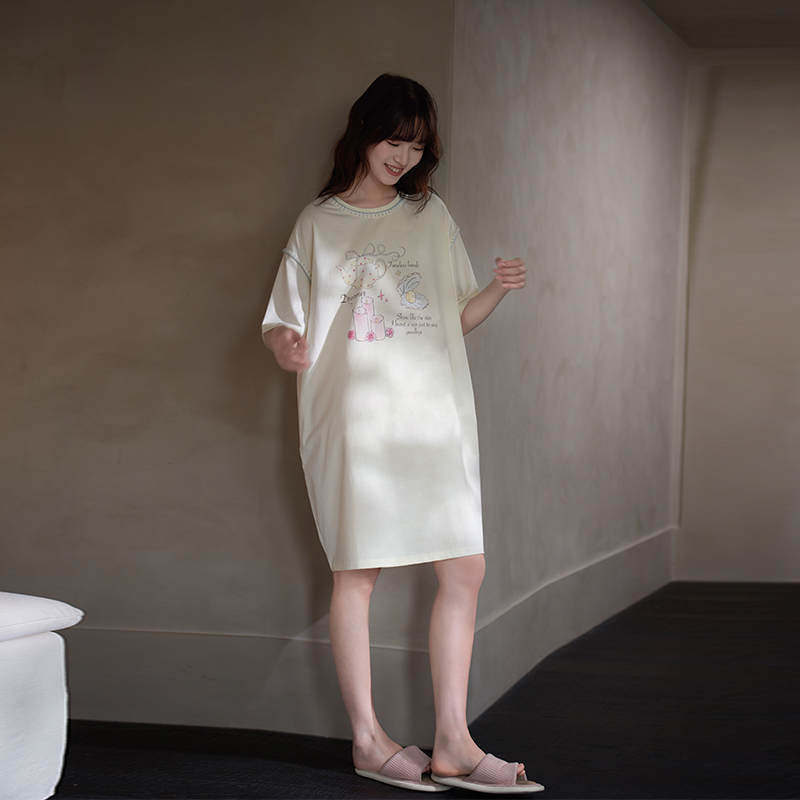 思莉太太甜美氛围感可外穿睡裙