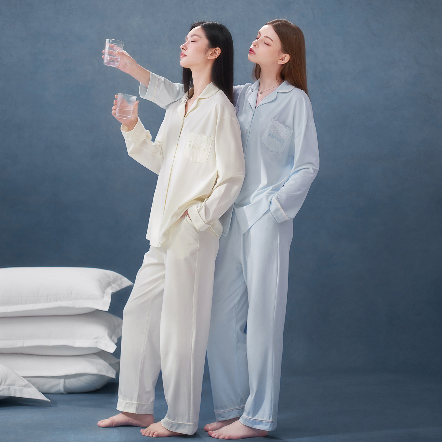 思莉太太独特绝美色系超舒服睡衣