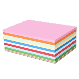 a5彩色打印纸大红色复印纸纸80g彩色复印纸A5红色纸70g批发办公用品彩纸粉红色卡纸80克打印纸纸整箱包邮