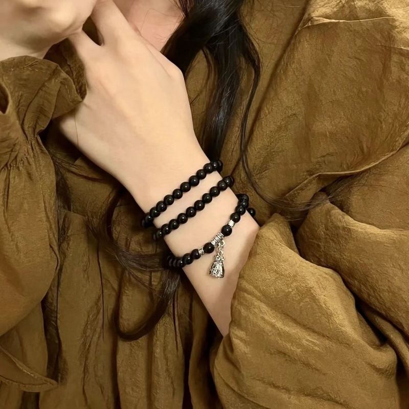 发财福袋手串情侣手链佛珠项链女