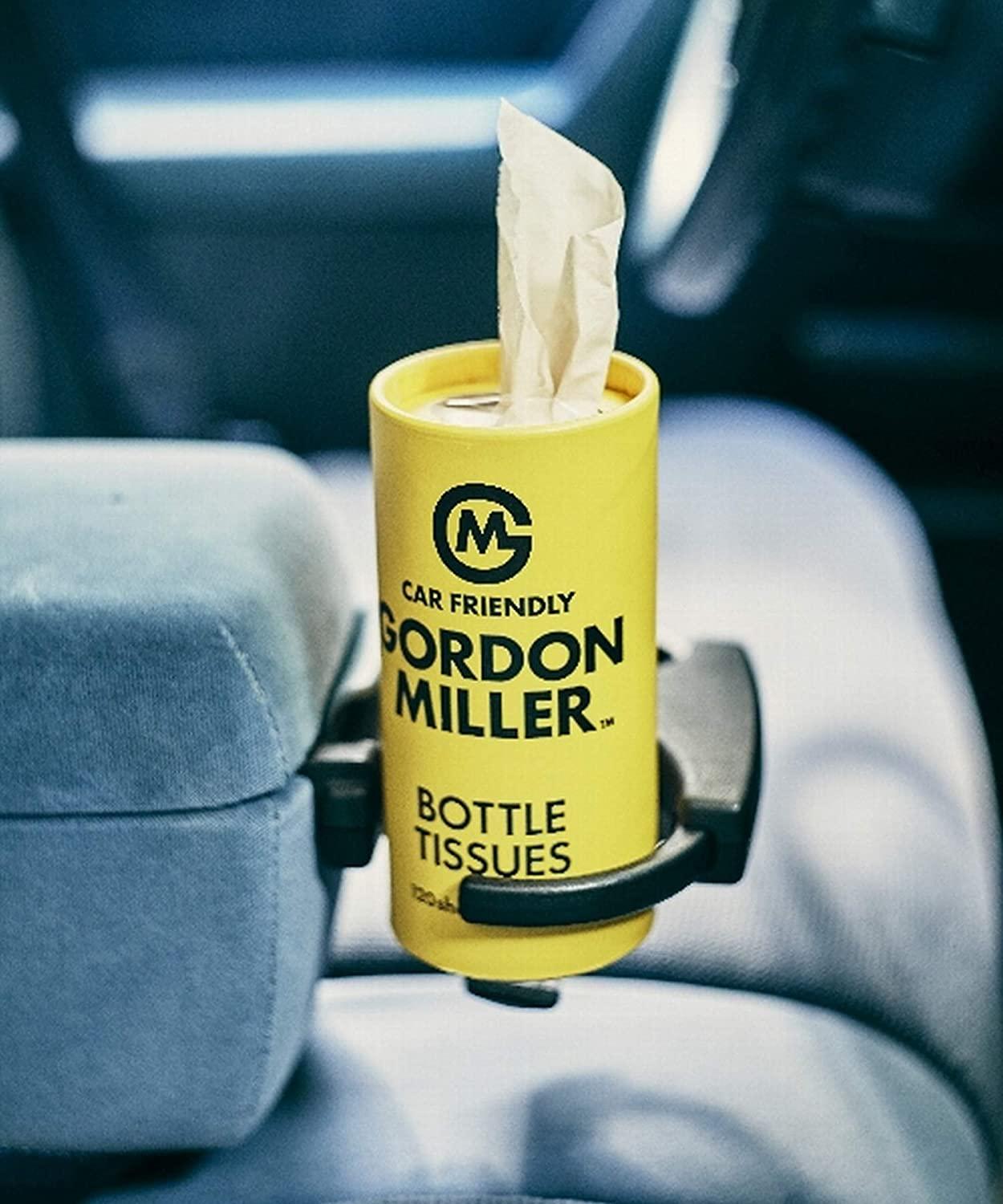 日本gordon miller车载纸巾筒汽车内饰竹制纤维抽纸盒车用纸巾盒