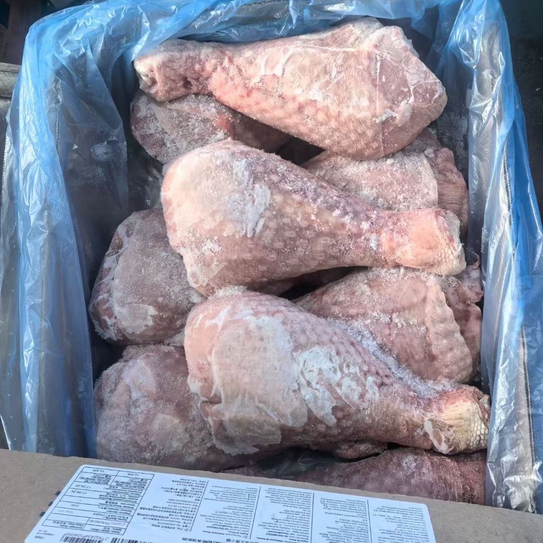 新鲜冷冻超大火鸡腿单只3.5-4斤左右整箱商用烧烤卤味生鲜食材