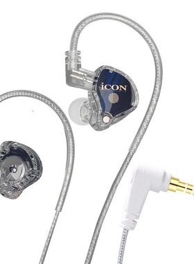 icon艾肯ELEMENT7监听耳塞直播声卡电脑有线入耳式耳机主播返听