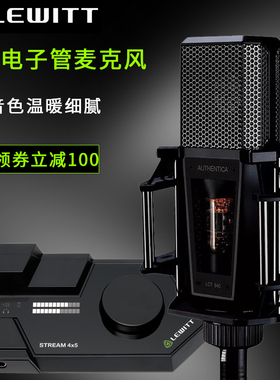 LEWITT/莱维特LCT840录音直播话筒电子管麦克风配音主播网红唱歌