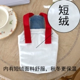 Джинсовая юбка для ремня короткая бархатная весна и осень -зимний стиль плюшевый бишон щенк