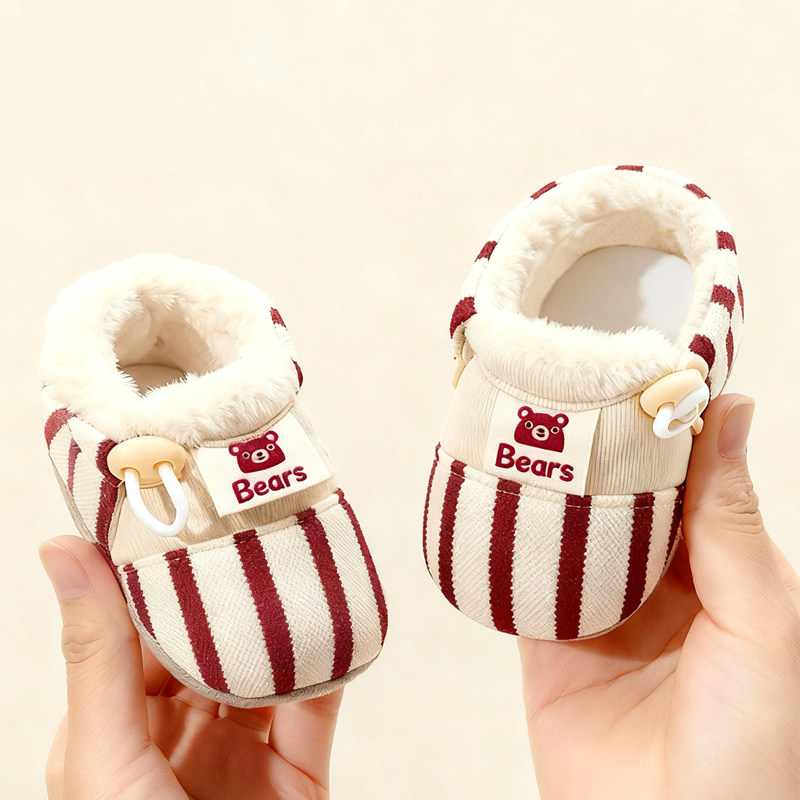 0-12个月保暖软底冬季加厚防滑