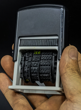 date stamp printer 生产日期印章可调手动打码器喷码机防水速干
