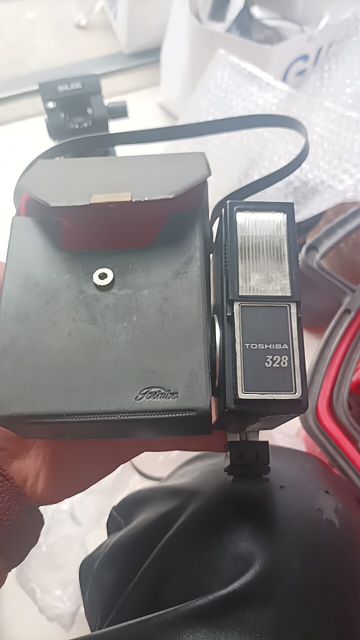 二手东芝闪光灯toshiba  328 当摆件出
