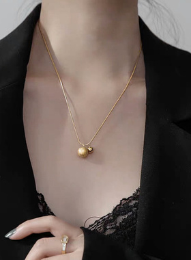 高级感轻奢小众设计锁骨链