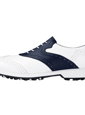 PGA 301004高尔夫球鞋 男夏季透气鞋子超轻超防水防侧滑鞋钉 英伦