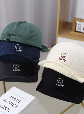 春秋款薄儿童棒球帽夏天遮阳帽