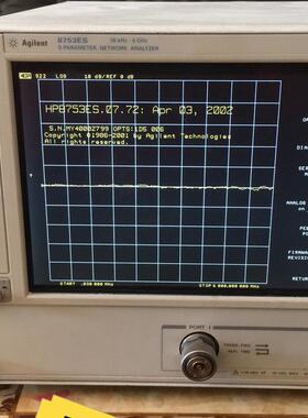 议价 实物拍摄agilent8753es 6g安捷伦HP8753E