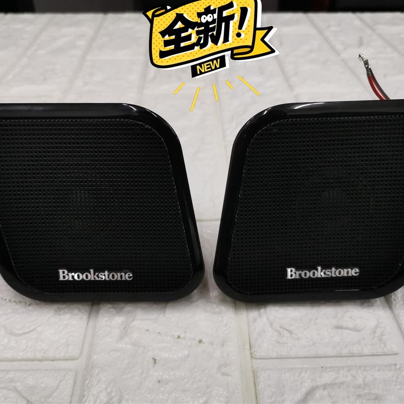 议价 剩下不带标牌的一对包邮美国Brookstone博斯通无源2寸 - 实物图