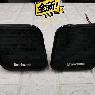 议价 剩下不带标牌的一对包邮美国Brookstone博斯通无源2寸