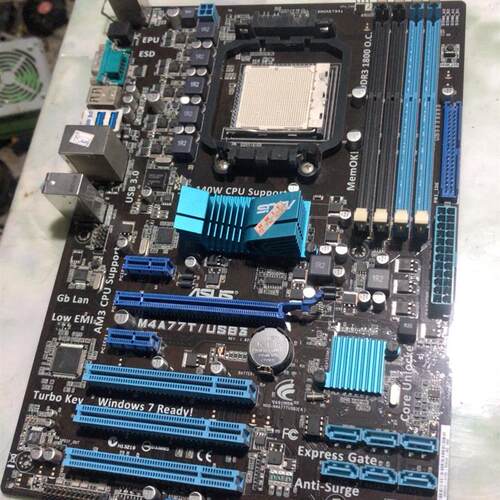 议价 M4A77T/USB3 AMD AM3独立D3台式机主
