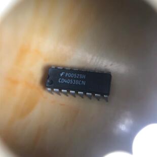 议价 全新原装进口正品 CD4053BCN 模拟开关芯片IC 三组