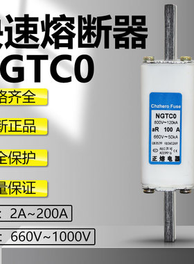 快速熔断器芯NGTC0-35A32A25A20A16A15A12A10A8A6A5A4A2A快熔保险