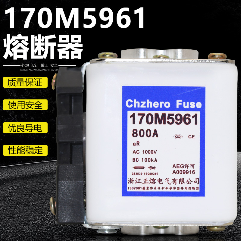 170M5960 170M5930 700A 170M5961 170M5931 800A快速熔断器1000V