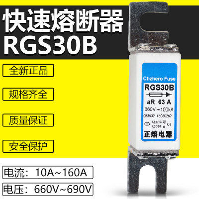 RGS30B 660V 690V 50A45A40A35A32A25A20A16A10A6A2A快速熔断器