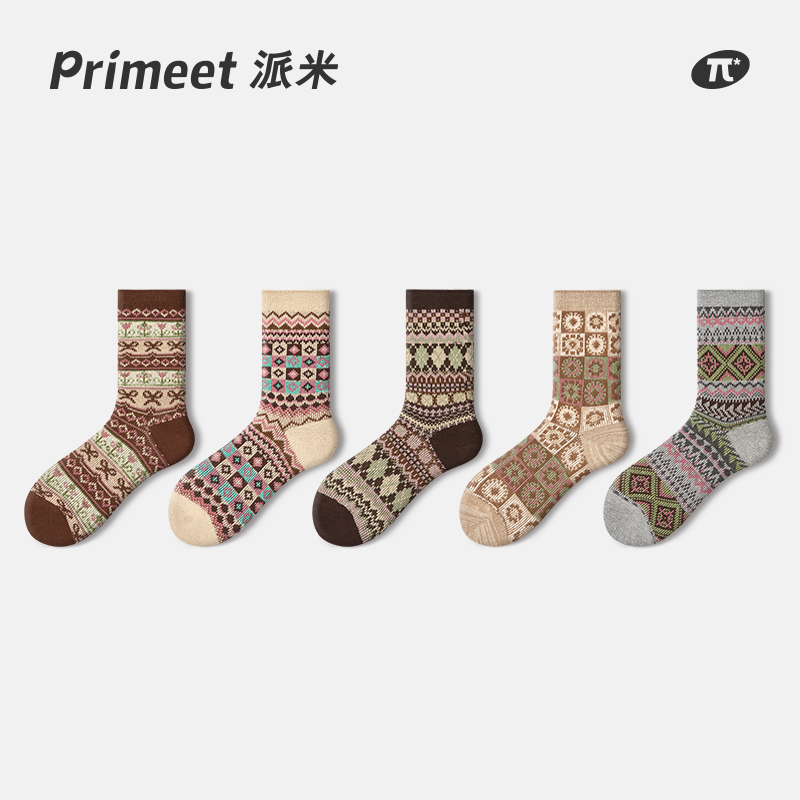 中筒袜PRIMEET/派米女