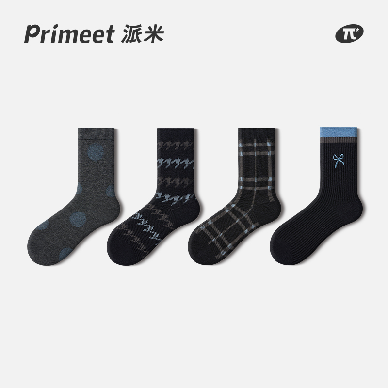 PRIMEET/派米女羊毛中筒袜