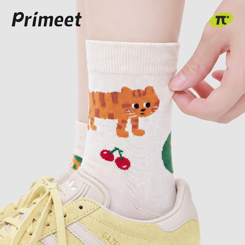 PRIMEET/派米女可爱卡通袜子