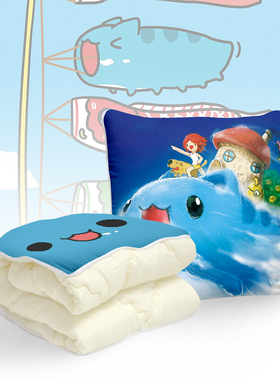 貓貓蟲 咖波 BUG CAT CAPOO 抱枕被床上小被子学生可爱卡通儿童被