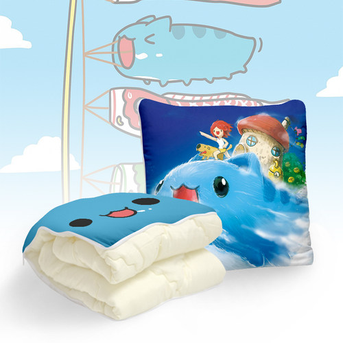 貓貓capoo抱枕被床上可爱卡通