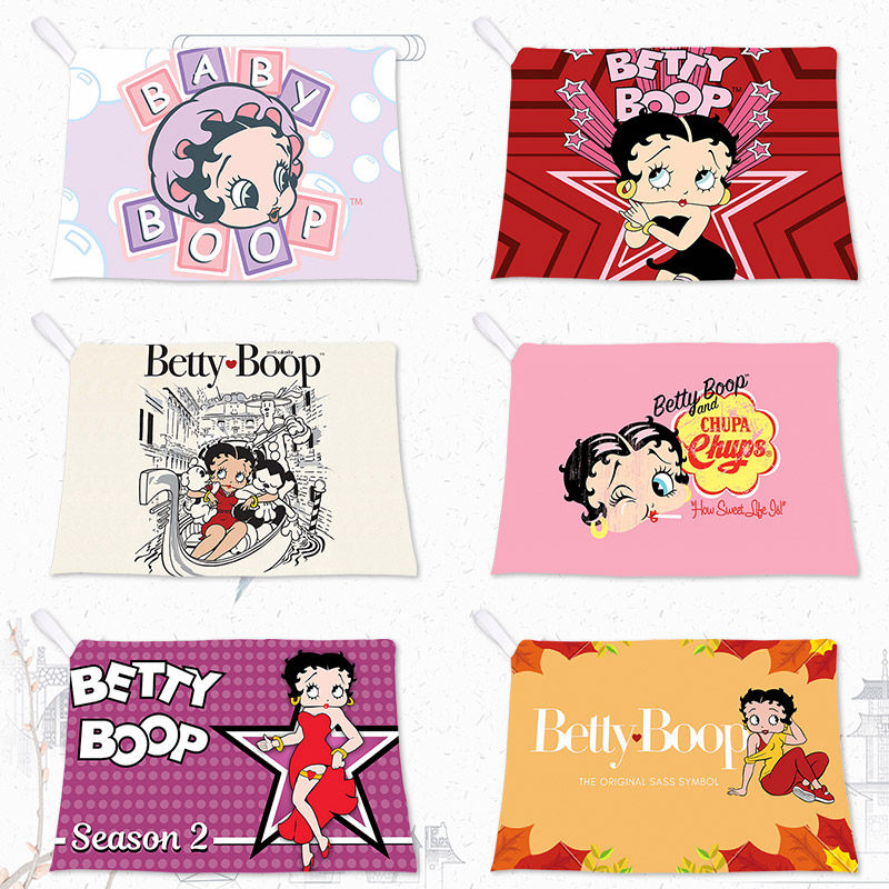 betty boop 贝蒂娃娃 文件袋手提袋学生便携资料袋整理试卷收纳袋