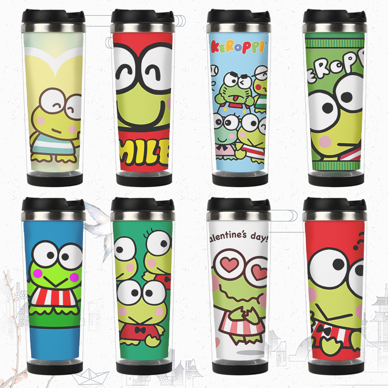 Kero Kero Keroppi 大眼蛙 可洛比 KP青蛙 随手水杯隔热杯热水壶