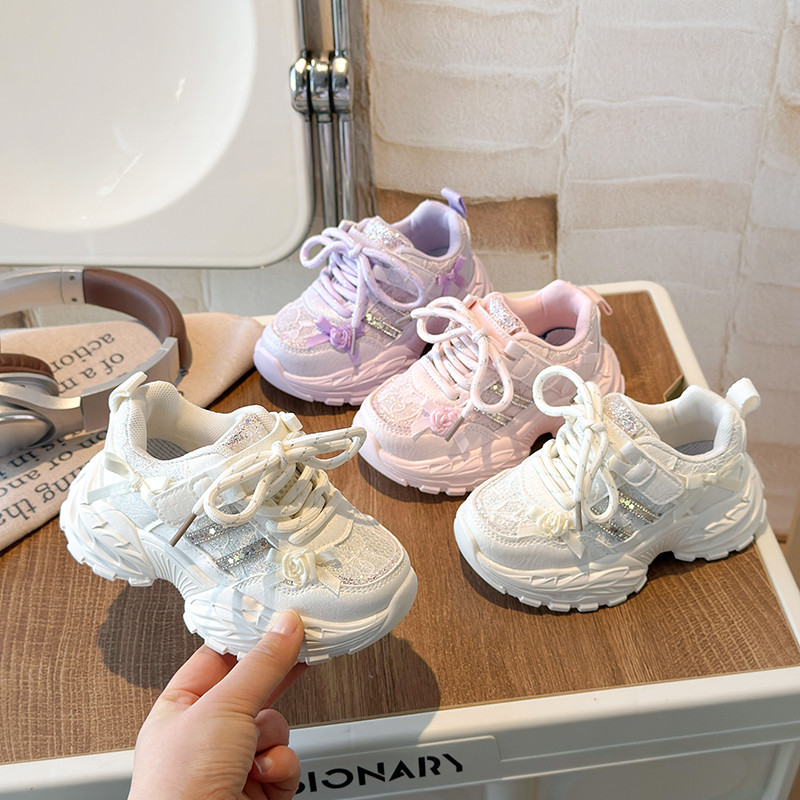 儿童运动鞋女童鞋2026新款春季公主休闲老爹鞋女孩软底网面跑步鞋,童鞋/婴儿鞋/亲子鞋,运动鞋,淘宝优惠券,粉丝福利购,淘宝优惠卷