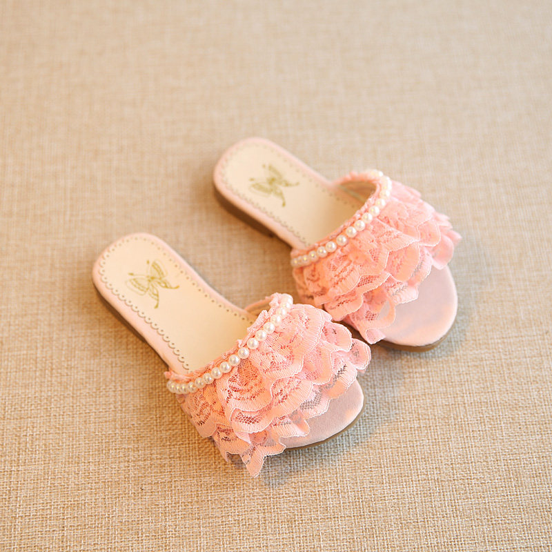 Pantoufles enfants en autre pour été - semelle caoutchouc antidérapant - Ref 986292 Image 5